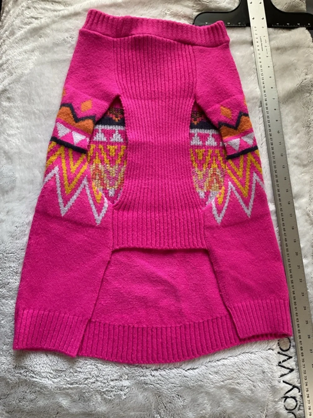 BOOTS & BARKLEY XL Nice Pink Dog Sweater